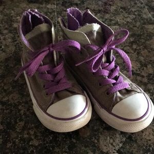 Girls converse high tops